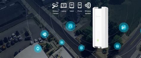 TP-Link EAP650-Outdoor outdoor access point Wi-Fi 6 AX3000, 1x GE, Omada