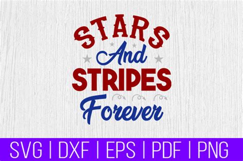 Stars And Stripes Forever Svg Graphic By Svg Design Shop Creative Fabrica