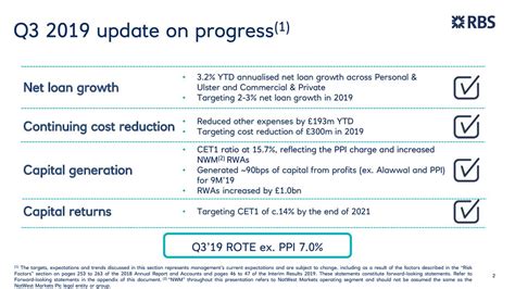 The Royal Bank Of Scotland Group Plc 2019 Q3 Results Earnings Call