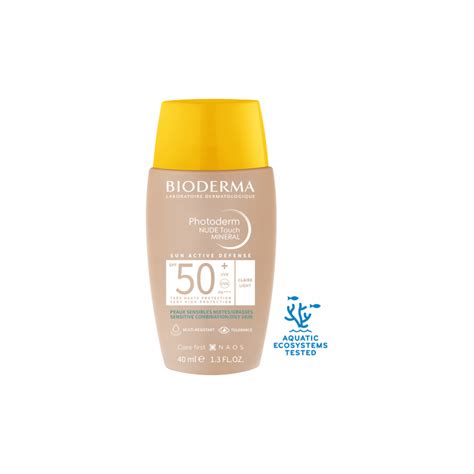 Photoderm Nude Minéral SPF50 Touch Clair de Bioderma Paramarket
