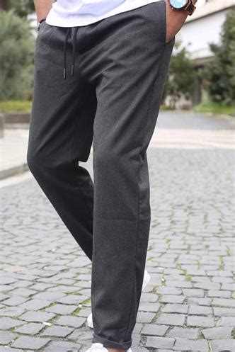 Antrasit Basic Jogger Pantolon Madmext