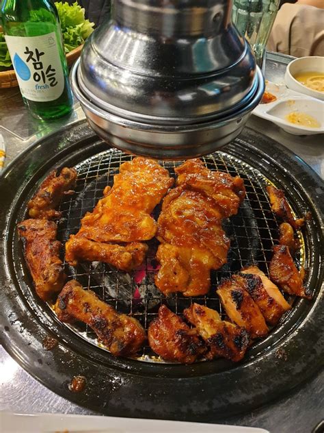 광주 첨단2지구신용동 닭구이 맛집 숯불닭갈비 전문 계륵장군 네이버 블로그