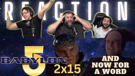 Babylon 5 Newbies React To 2x15 And Now For A Word YouTube