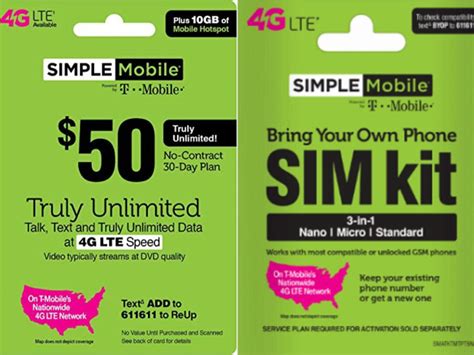 Motorola Smart Phone, $50 Simple Mobile Prepaid Card & SIM Kit Only ...