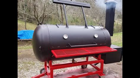 152 Building An Offset Reverse Bbq Smoker Part 9 Youtube