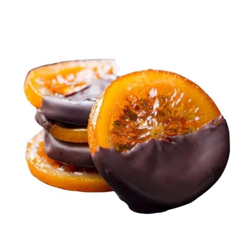 C Scaras De Naranja Confitadas Con Chocolate