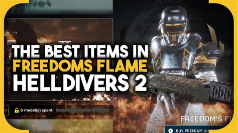 Helldivers Freedom S Flame Warbond Explained Videogamer