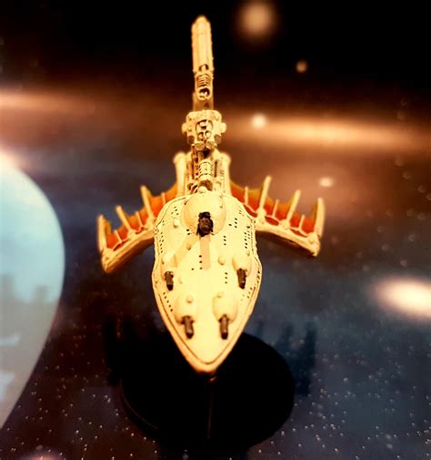 Battlefleet Gothic Eldar Eclipse Class Cruiser Jade Gaming News