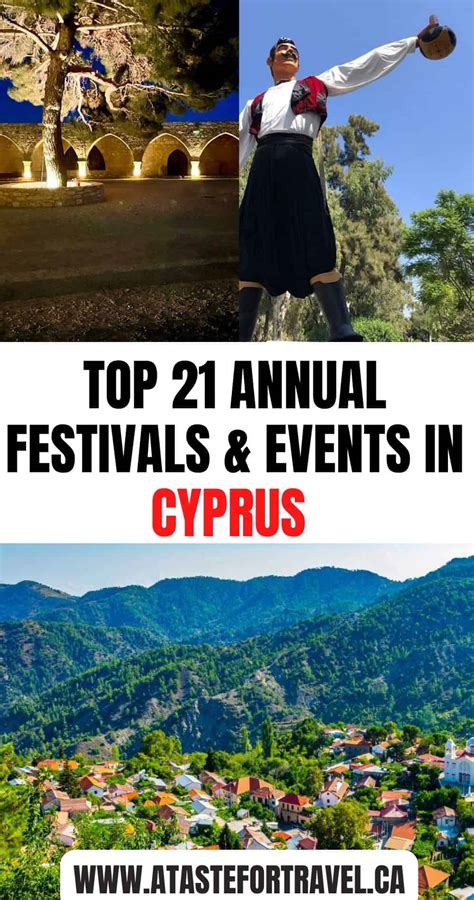 Top Festivals In Cyprus In A Taste For Travel