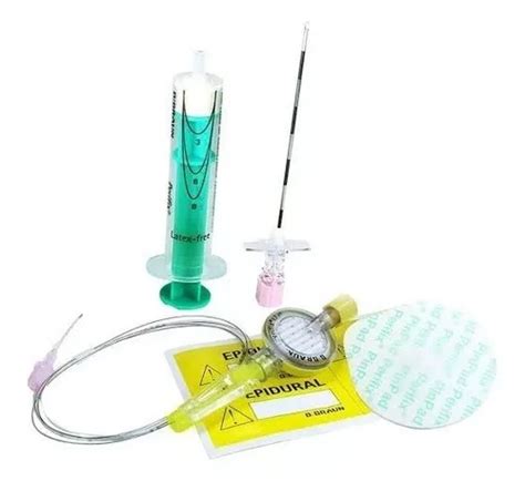 Set Para Anestesia Epidural Perifix Caja C Pz Mercadolibre