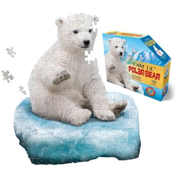 I Am Lil Polar Bear Puzzle Pieces Madd Capp Puzzles Jr Madd