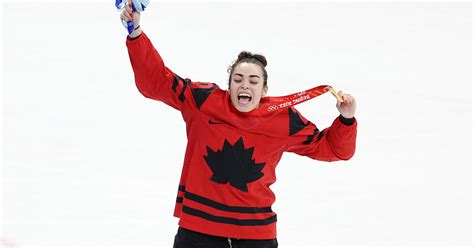 Team Canada’s Sarah Nurse breaks record for most points in a single ...