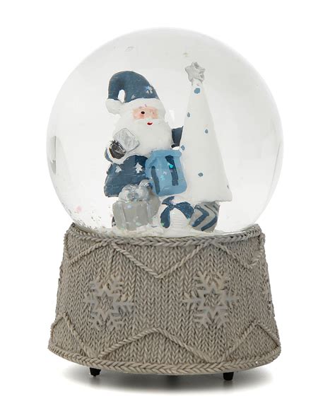 Riachuelo Globo De Neve Decorativo Musical Papai Noel Casa Riachuelo