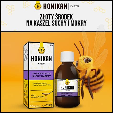 Honikan Kaszel Syrop Na Kaszel Suchy I Mokry G