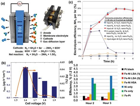 A Schematic Of Electrochemical Synthesis Of Nh3 In An Aem‐based Download Scientific Diagram