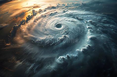 Concept Sunset Photography Aerial Majestic Aerial Of Hurricanes Spiral