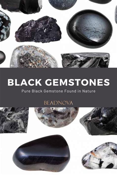 Black Gemstone Names List Of Pure Black Colored Gemstone Found In