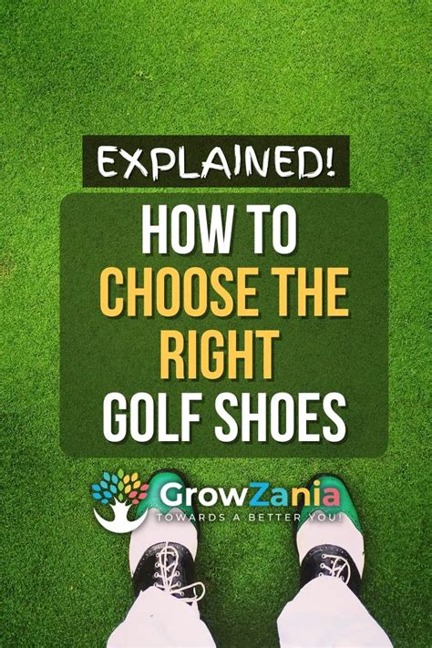 How To Choose The Right Golf Shoes Ultimate Guide Growzania