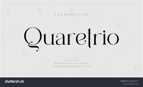 282,787 Font Typography Classic Stock Vectors and Vector Art | Shutterstock