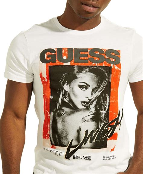 Guess Mens All Nite Graphic T Shirt Macys