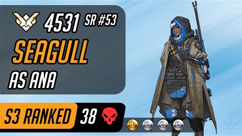 Seagull As Ana And Soldier In Numbani Season 3 Grand Master 38