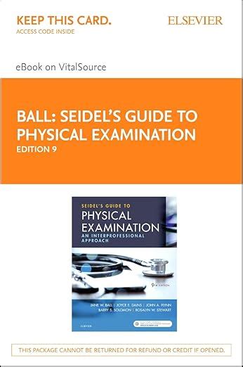 Seidel S Guide To Physical Examination Elsevier Ebook On Vitalsource