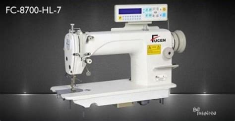 White Large Hook Heavy Duty Lockstitch Machine Or Single Needle Heavy Duty Sewing Machine At