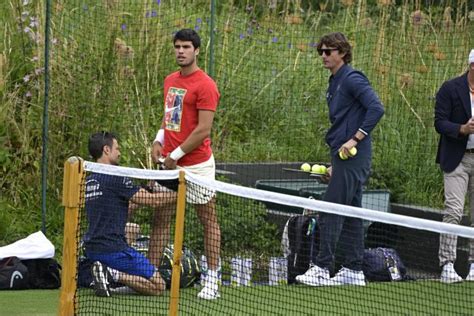 Carlos Alcaraz avant son entrée en lice à Wimbledon Je me sens très