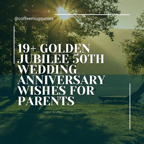 19+ Golden Jubilee 50th Wedding Anniversary Wishes for Parents ...