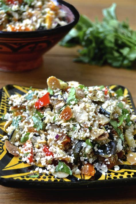 Moroccan Cauliflower Couscous Salad Every Last Bite Cauliflower