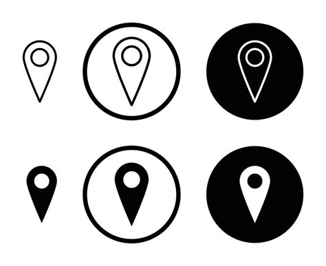 Map Marker Icon 45986420 Vector Art At Vecteezy