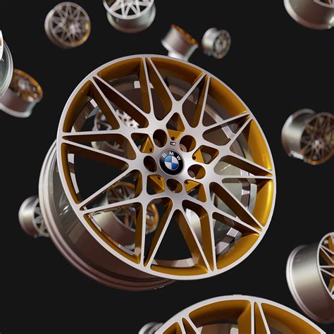 Bmw M4 Gts Oem Rim 3d Model