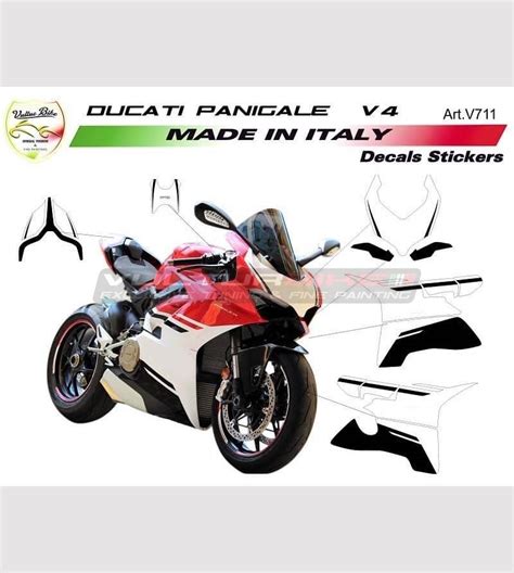 Kit adhesivo de diseño personalizado Ducati Panigale V4 V2 2020