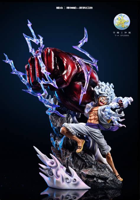 One Piece Th Studio Luffy Attaque Résine Statue Kaionation