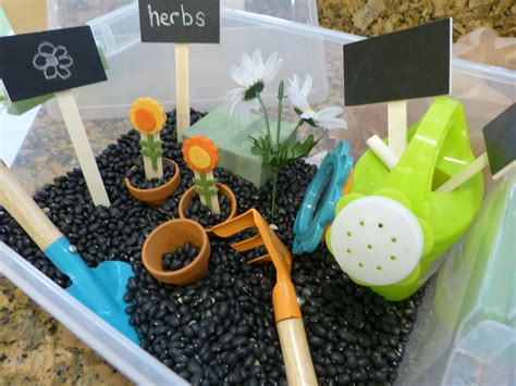 23 Garden Sensory Bin Ideas Worth A Look Sharonsable