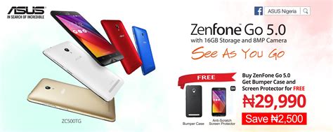 ZenFone Go ZC500TG ASUS West Africa