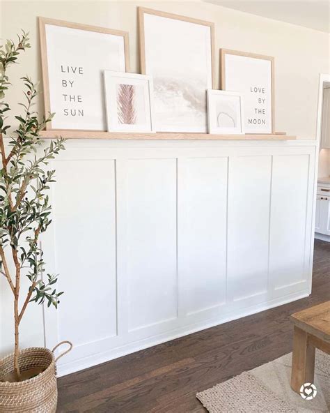 Wall With White Board And Batten Wainscoting Soul Lane