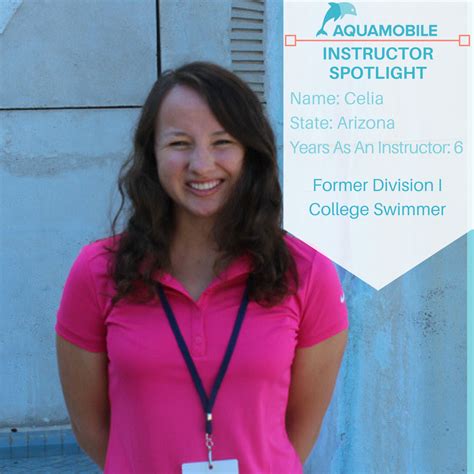 Aquamobile Swim Instructor Spotlight Celia S Aquamobile Swim School