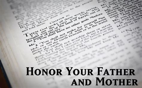 Honor Your Father and Mother - Servants of Grace