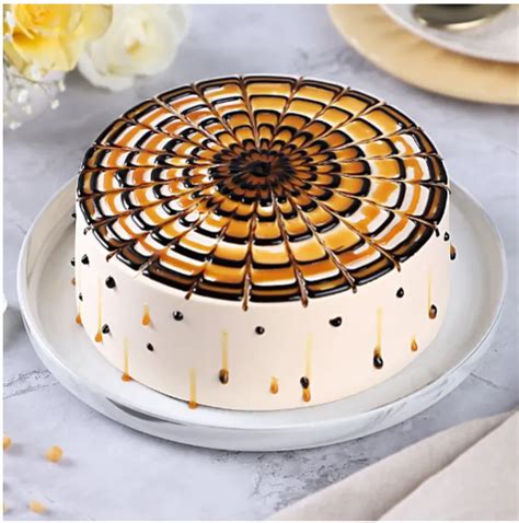 Super Delicious Butterscotch Cake In Butter Scotch Cakes Unique Cake