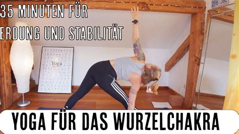 Yoga Vinyasa für Erdung das Wurzelchakra öffnen und Blockaden lösen I