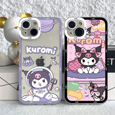 Sanrio Kuromi Melodie Handy hülle für iPhone 14 plus 13 12 Mini 11 Pro