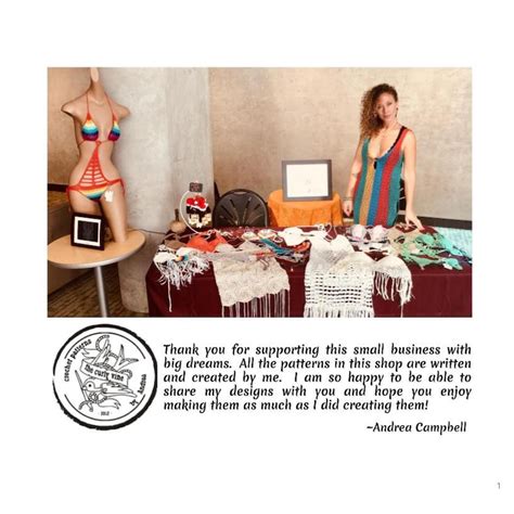 Starfish Boho Bikini Pdf Crochet Pattern Digital File Only Etsy