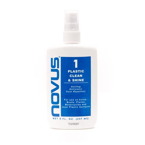 Novus 1 Plastic Polish And Scratch Remover 8oz Bottle