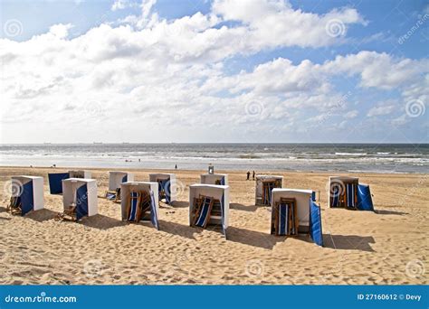 Scheveningen Beach in the Netherlands Stock Photo - Image of house ...