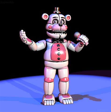 Prototype Funtime Freddy Extras Remake By Jorjimodels On Deviantart