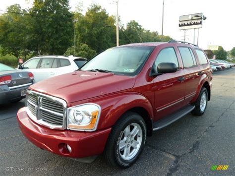 Inferno Red Crystal Pearl Dodge Durango Limited Hemi X