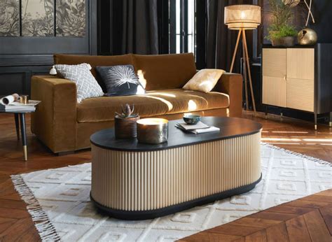 Table Basse Ovale Mod Les Design Pour Un Salon Original