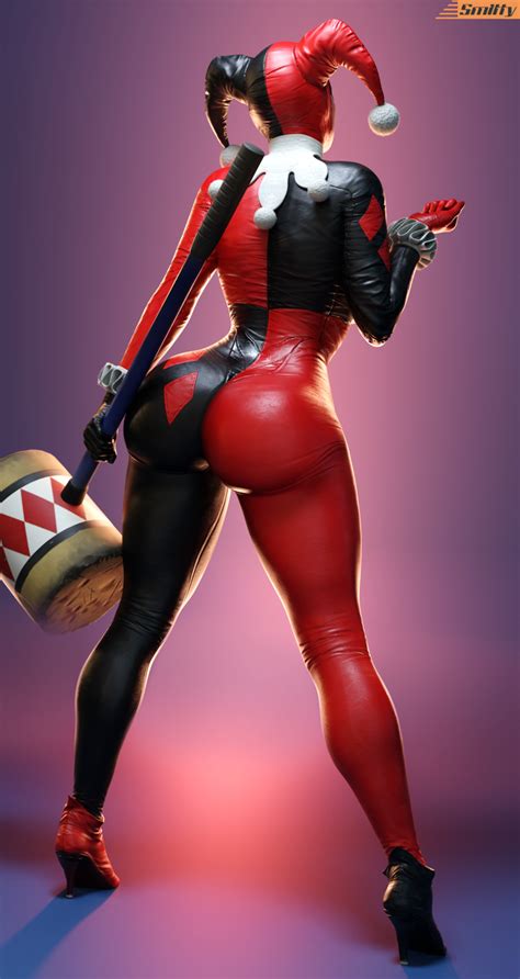 Rule 34 1girls 3d 3d Artwork Ass Back View Batman Arkham Knight Batman Series Big Ass Big