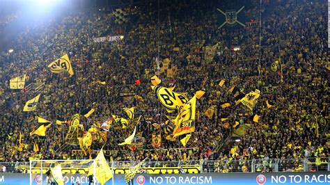 How 'yellow Wall' Boosts Soccer Stars - Borussia Dortmund Stadium Fans ...